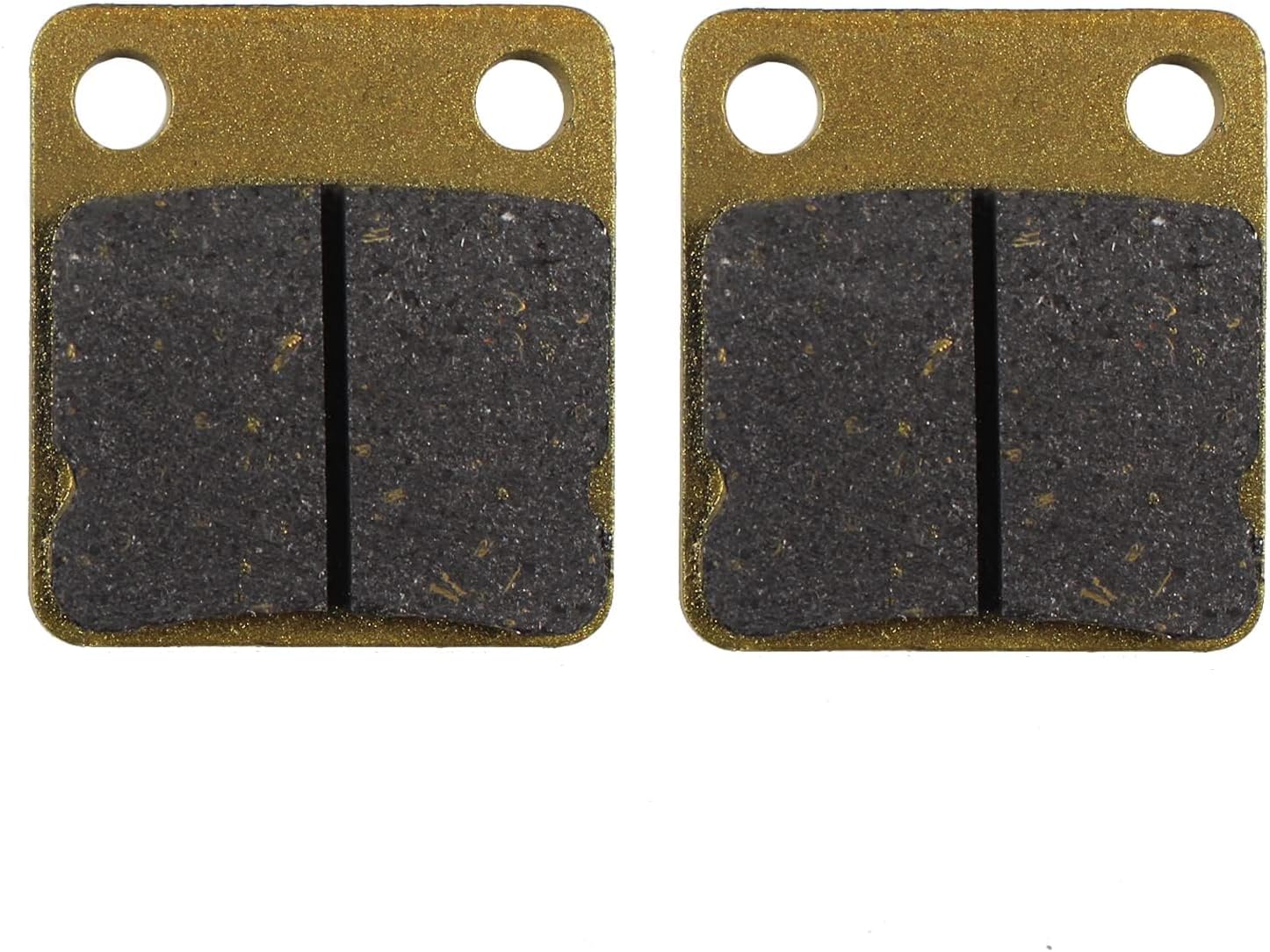 PRO BAT ATV Disc Brake Caliper Pads for 50cc 70cc 110cc 150cc 200cc 250cc 300cc ATVs Quad 4 Wheelers Dune Buggies Go Karts Dirt Pit Trail Bikes Off Roads Dune Buggy TaoTao Roketa Sunl (Golden)