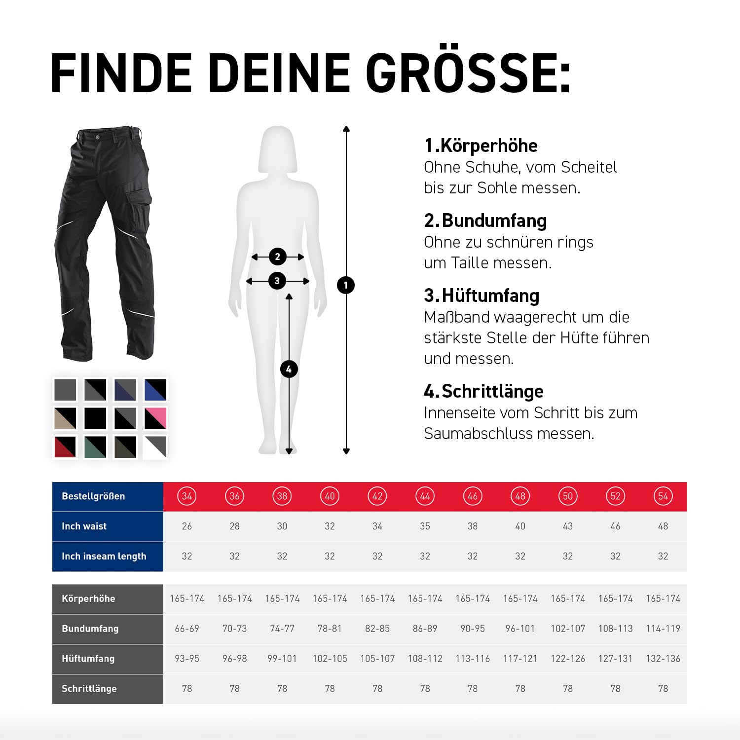 Kübler Damenhose Activiq Größe