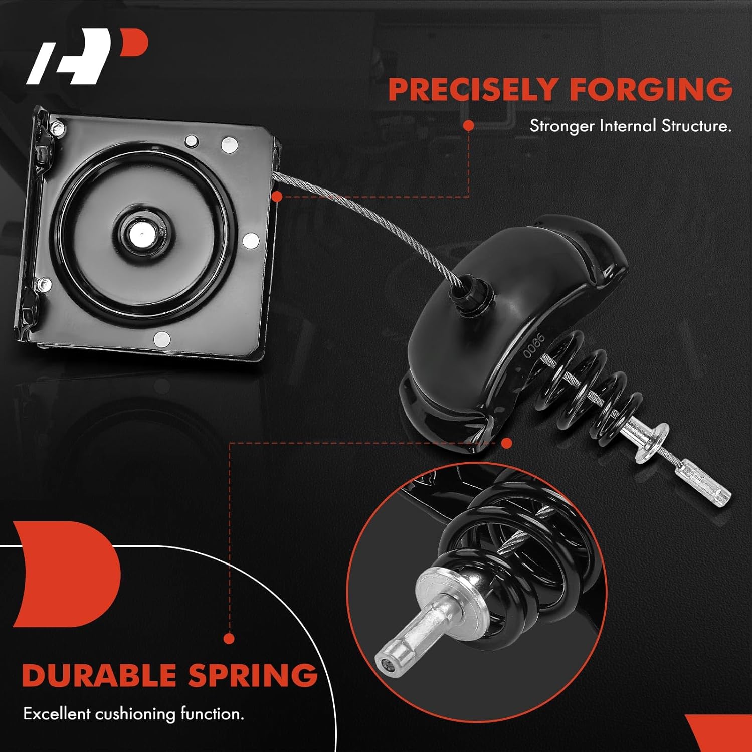 A-Premium Spare Tire Hoist Spare Tire Winch Carrier Compatible with Toyota Sequoia 2001-2007, Replace# 519000C050, 519000C020