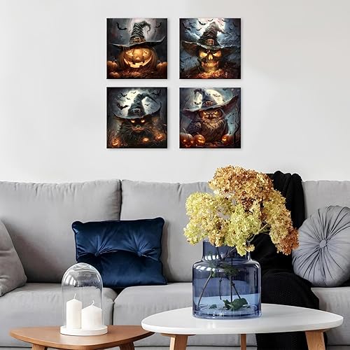 Miniatura 8 de AIYISU Lienzo de dibujos animados para pared diseño de camión para decoración de habitación de niños acuarela tractor excavador imágenes lindos