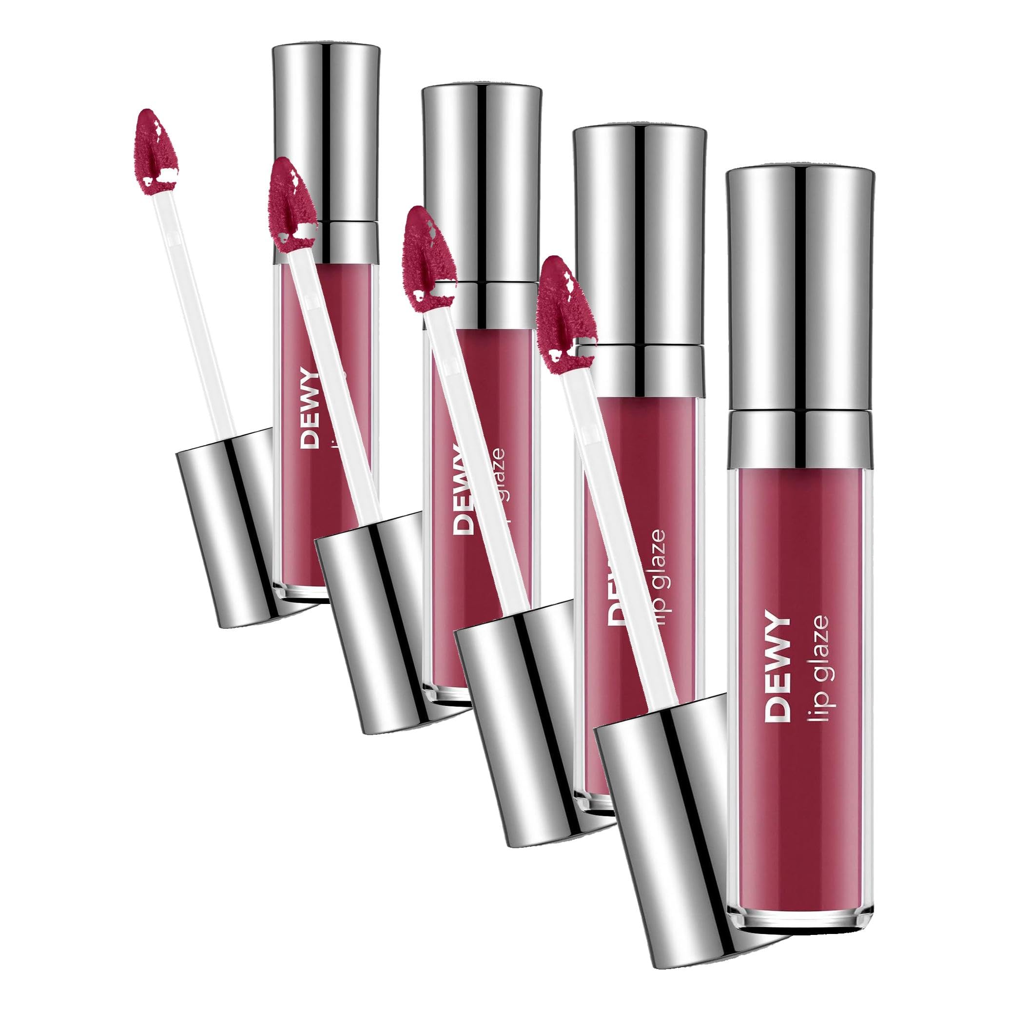 Flormar Dewy Lip Glaze Parlak & Dolgun Görünüm Veren Yapışmayan Dudak Parlatıcısı 016 CHERRY BLOSSOM (4 paketi)