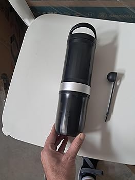 Cafetera Individual para Cápsulas - Máquina de Espresso Eléctrica Portátil Auto-calentamiento en 3-4 Minutos Compacta, Color Negro3