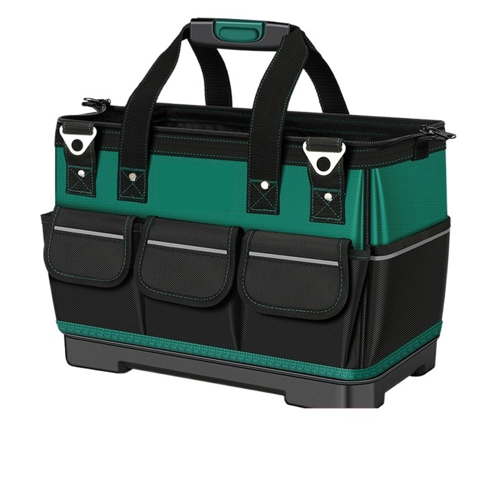 INLIMA Tool Bag Tool Bag with Reflective Strip Oxford Cloth Electrician Bag Multi-Pocket Waterproof Anti-Fall Storage Bag Color