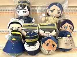Amazon.co.jp: ゴールデンカムイ 月島軍曹 鯉登少尉 ぬいぐるみ