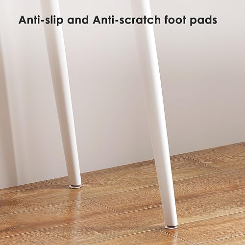 Miniatura 7 de Need Escritorio para computadora de 31.5 pulgadas con 2 cajones, pequeño tocador de maquillaje, escritorio de oficina en casa para dormitorio,