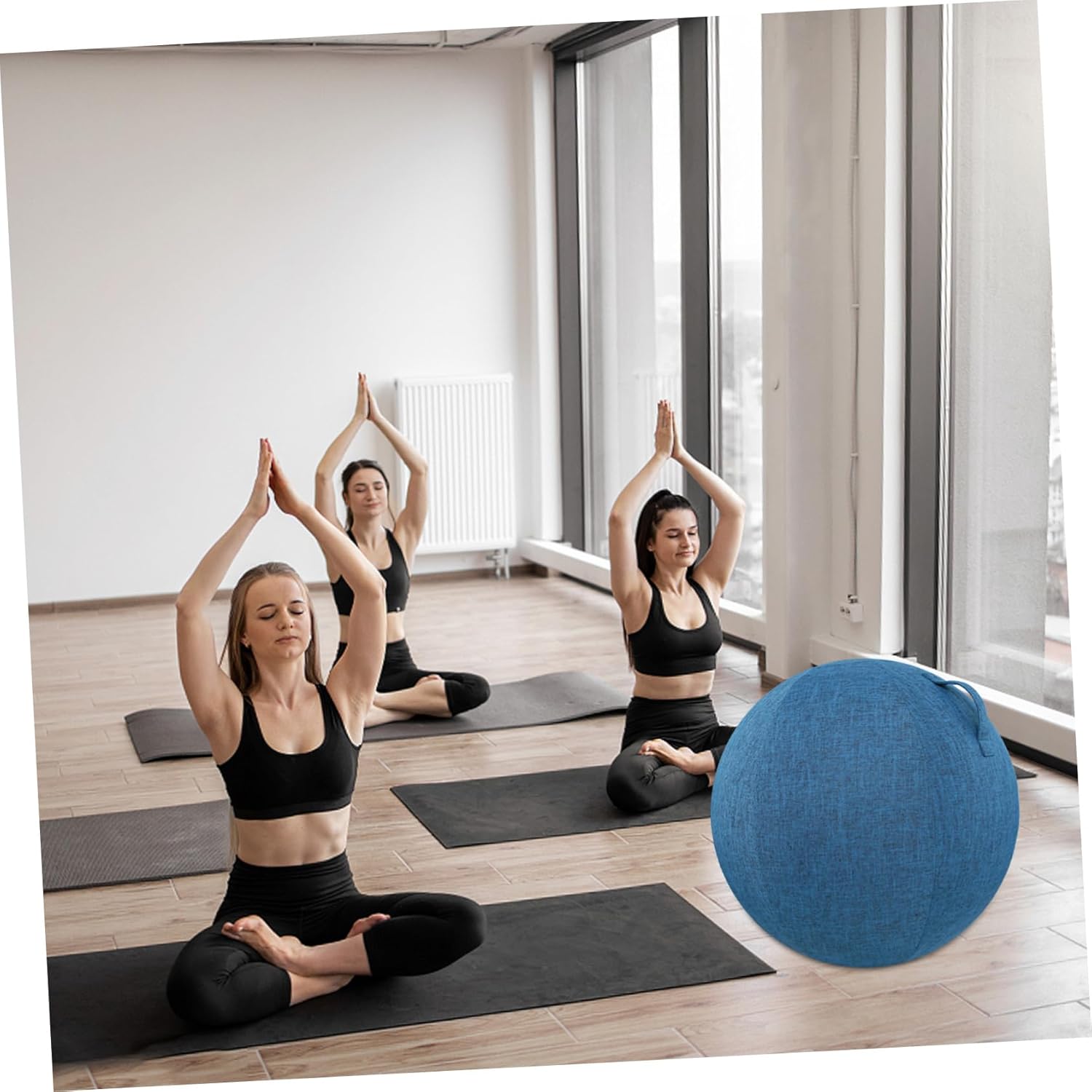 GALPADA Comfortable Cotton Yoga Sleeve Washable and Breathable Workout Cover for Daily Use Stylish Protector for Home Decor