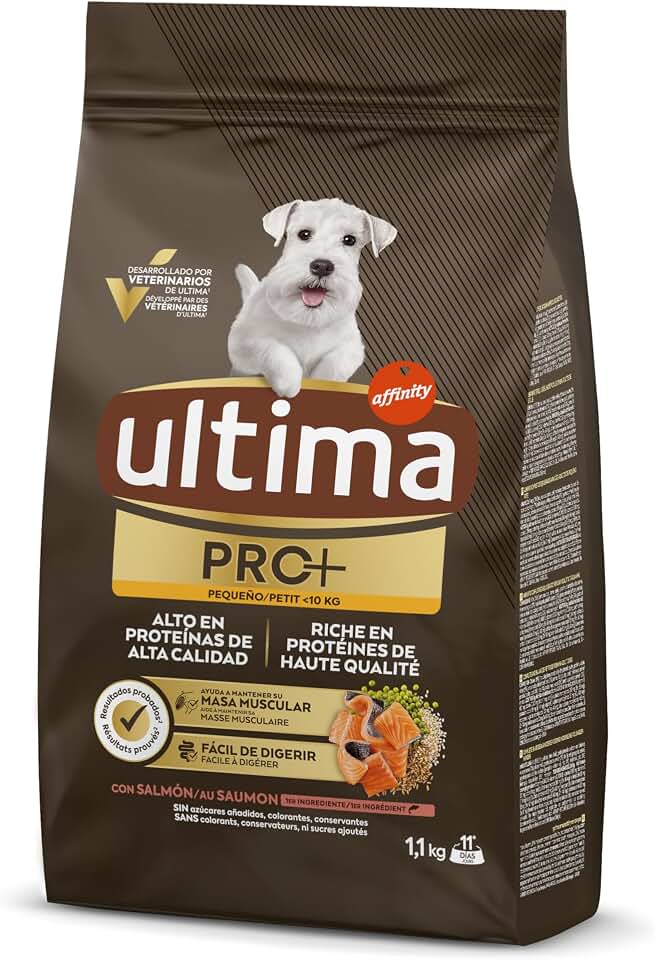 Ultima Pro + Pienso para Perros con Salmón - 1,1kg