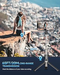 Caiord 2 Pack Professional Wireless Lavalier Microphone for iPhone 15(Above) and Android USB-C Device, Lapel Mics Plug-Play Clip on Lapel Mic for YouTube, Recording, Vlog, Facebook Live