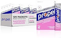 Vista 11 de Propel Immune Support - Sobres de polvo de mezcla de bebida agua con electrolitos mejorada, frambuesa-naranja, 100% del valor diario de vitamina C