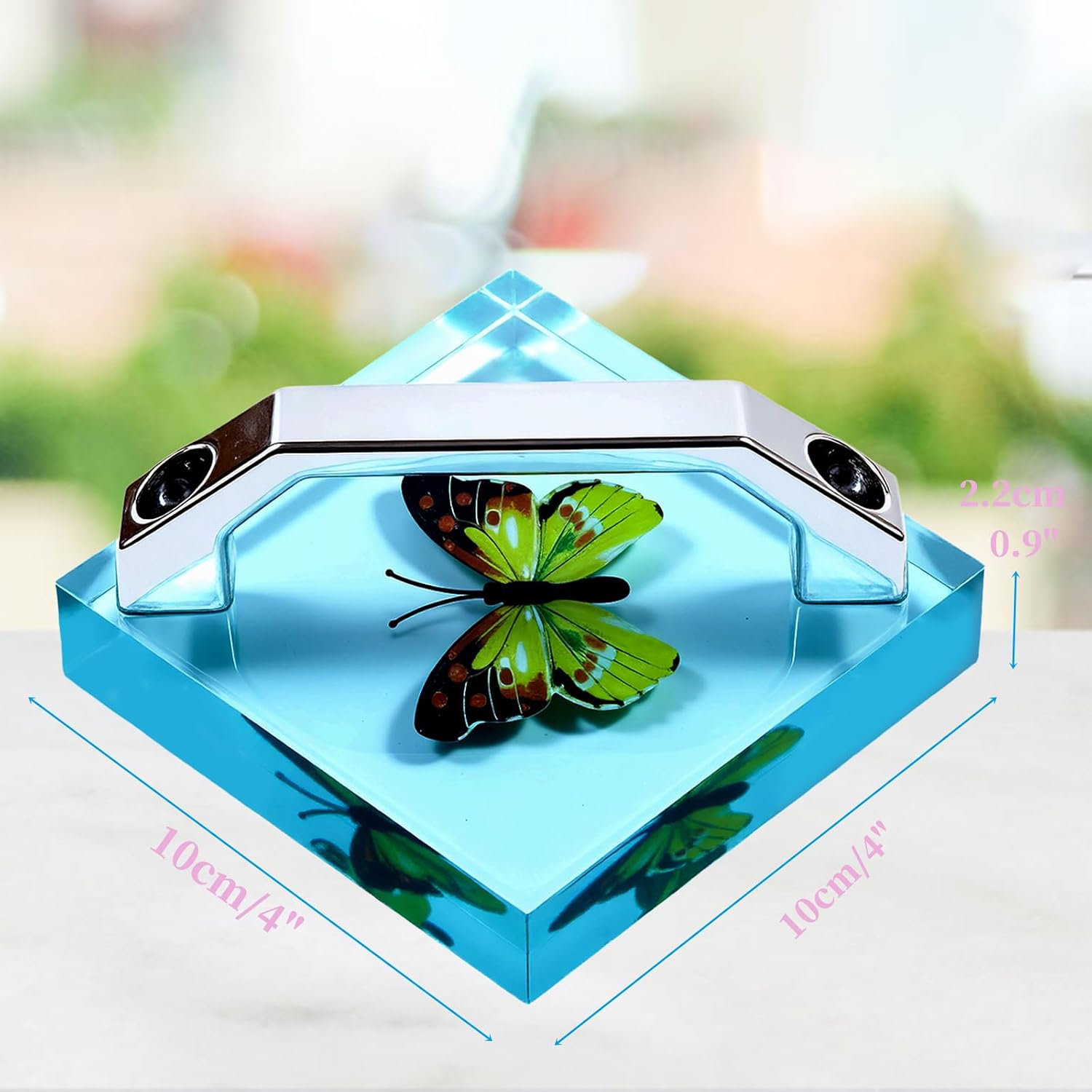 HTV Cooling Block for T Shirt, Cooling Block for Heat Press, 4"x4" Cooling Fast, Heat Press Accessories and Supplies, DTF Sublimation Vinyl, Heat Transfer Paper