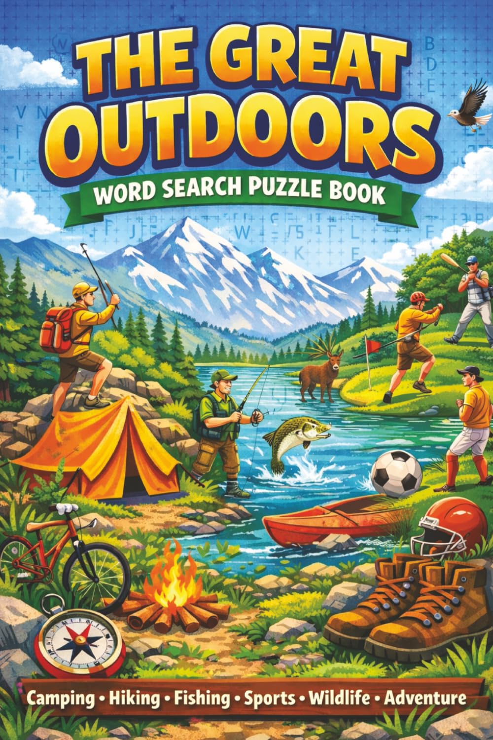 The Great Outdoors Word Search: Fun-filled puzzles with all words and terms related to the Great Outdoors