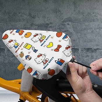 Amazon.co.jp: ハローキティ 自転車 サドルカバー 撥水 Gasudeo