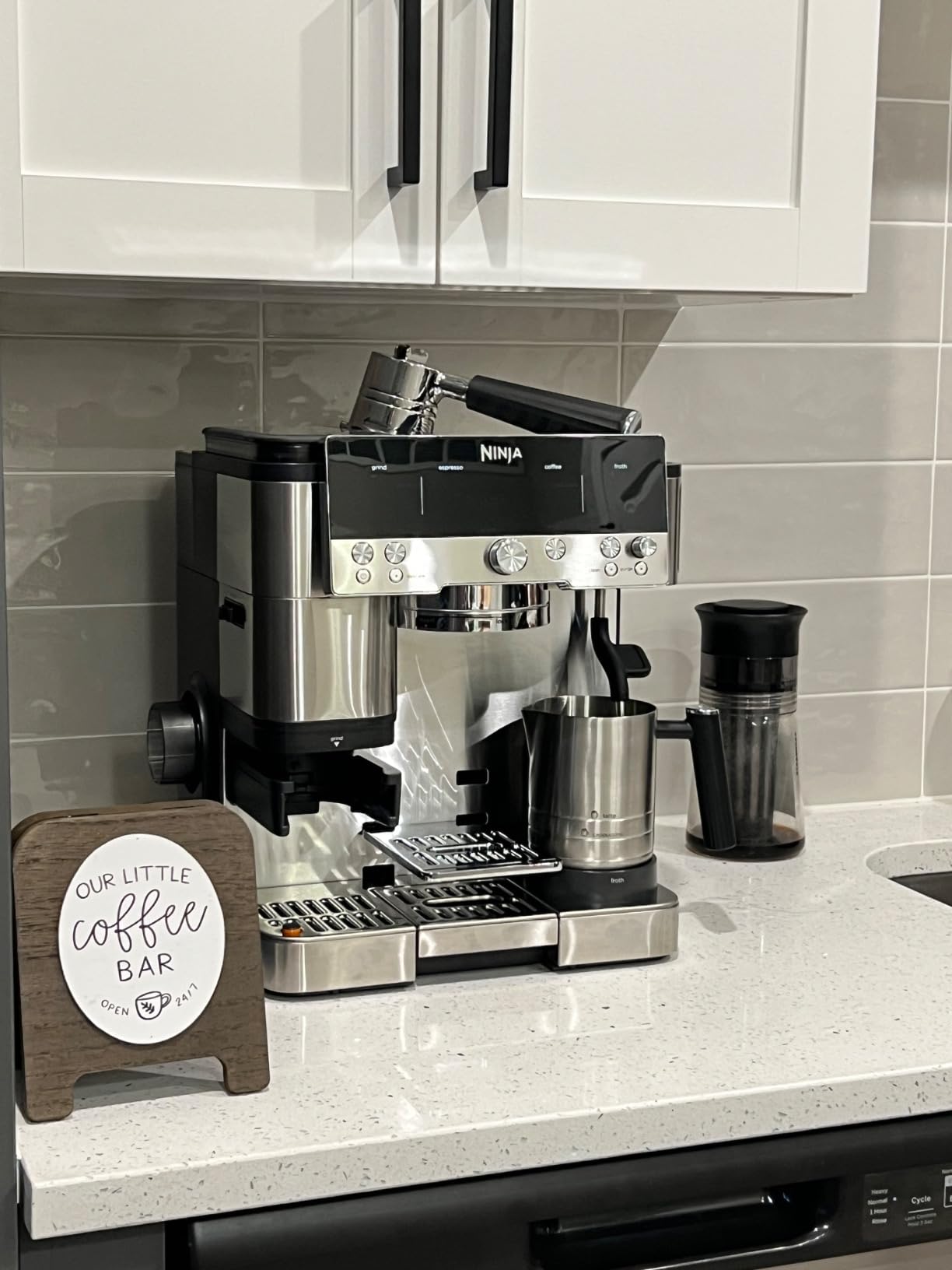 Ninja Luxe™ Café Premier Series Espresso Machine Drip Coffee Maker & Cold Brew Machine photo review