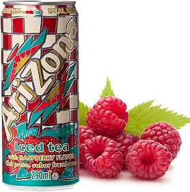 Chá Preto Gelado Importado Arizona Sabor Framboesa 290ml