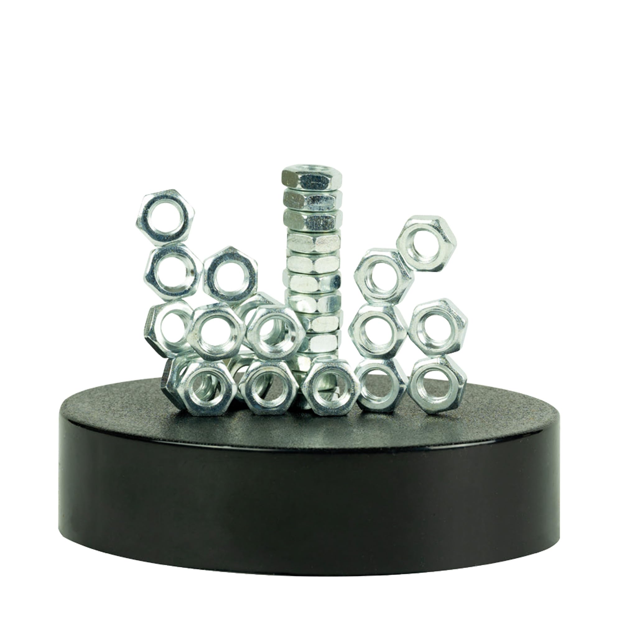Funtime Gifts Magnetic Sculpture – Create Endless Artistic Designs with Magnetic Force!, Silver
