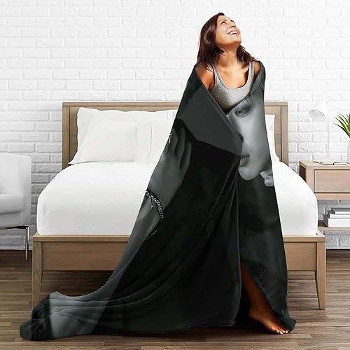 Miniatura 5 de Stray Kids Bangchan - Manta de forro polar suave y cómoda para sofá, cama, oficina, rodillera, cama, coche, campamento, playa, manta (50 x 40)