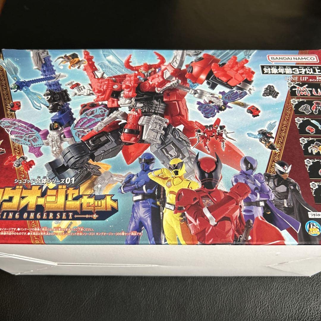 Amazon | ミニプラ シュゴッド合体シリーズ01 キングオージャー セット 
