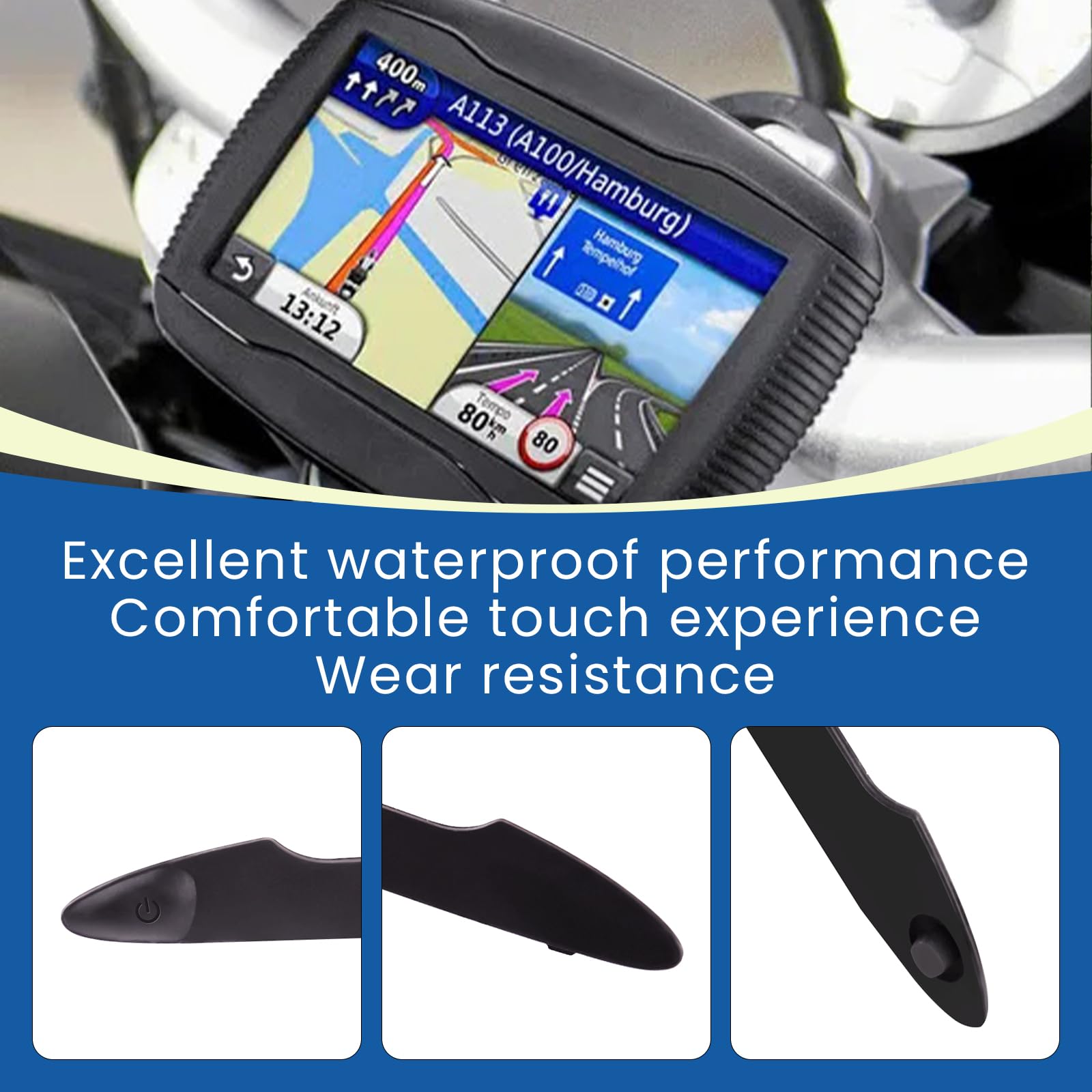 GARMIN Zumo 340/350LM/390LM Navihalter ® / Motorräder Bügel