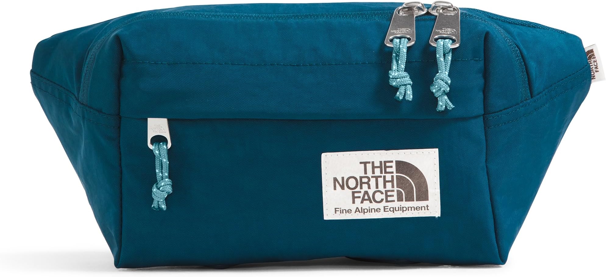 THE NORTH FACE Berkeley Lumbar Waist Pack with Zipper Closure and Adjustable Strap, Midnight Petrol/Algae Blue, One Size, Midnight Petrol/Algae Blue, adjustable