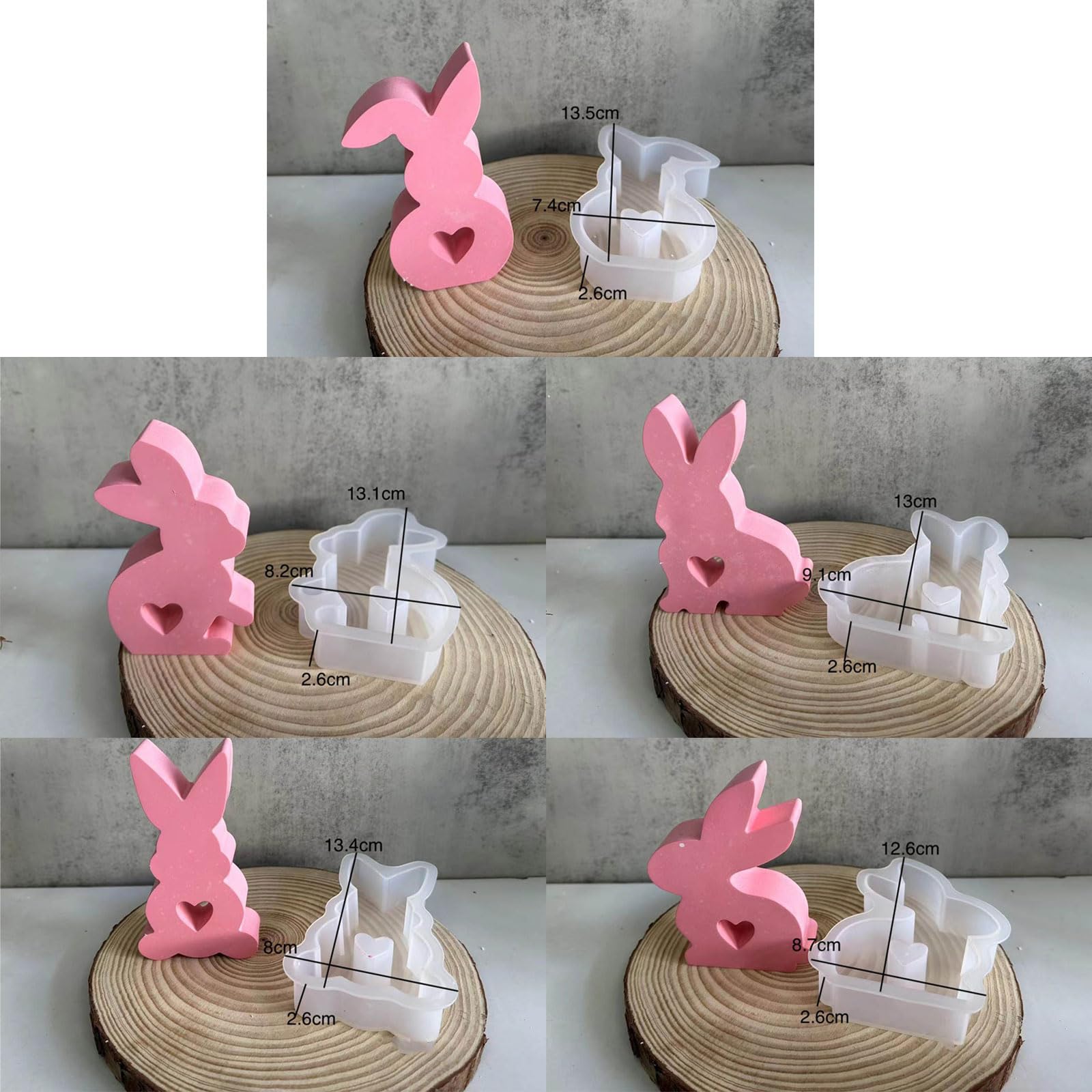 Stampo in resina 3D, decorazione per feste, in resina