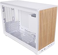 Vista 15 de Lian Li A3-26.3L Micro Factor de Forma Chasis - Panel Frontal y Lateral de Vidrio Templado de Madera - Soporta AIO de 360mm-Diseño Modular