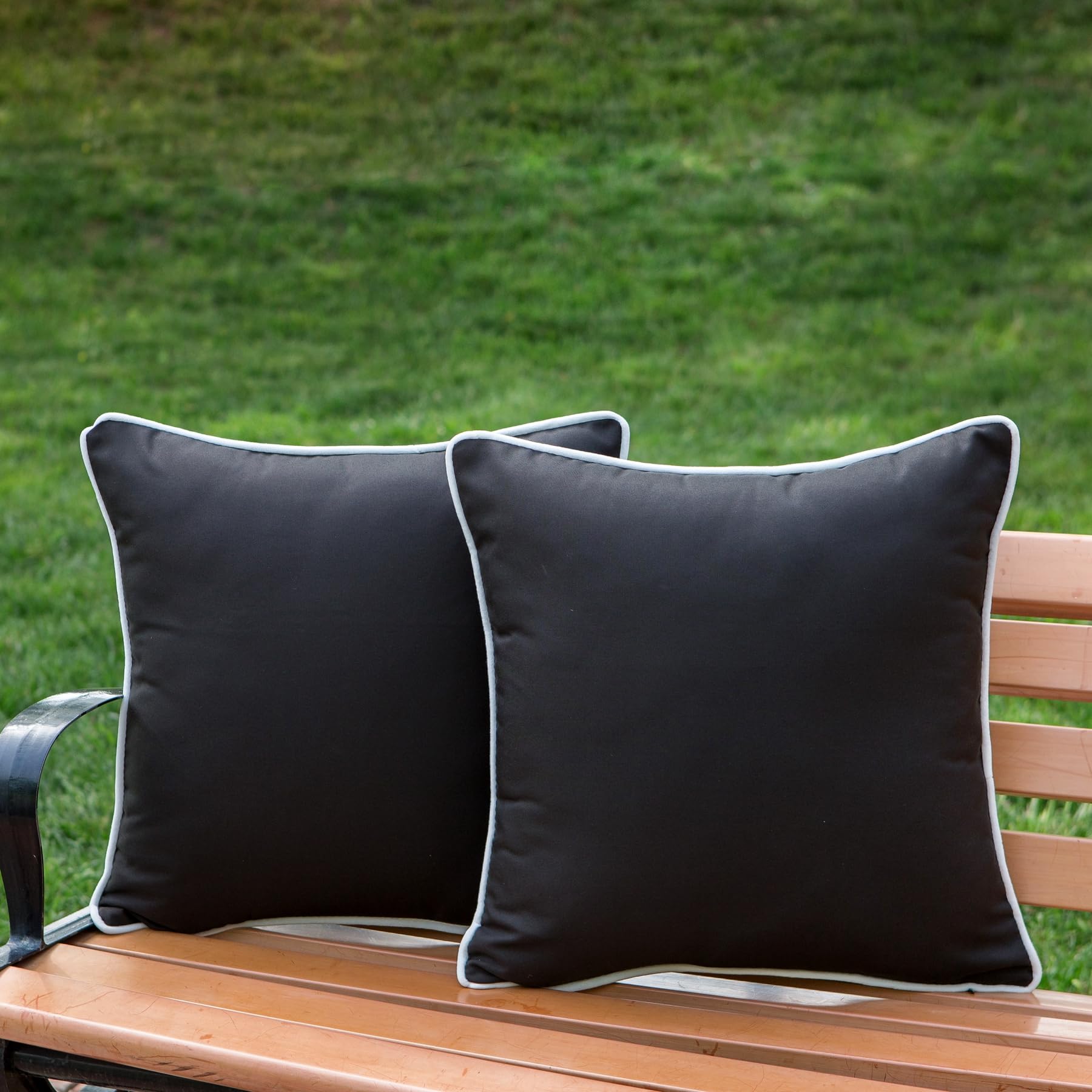Housses de coussin outdoor imperméables LIGICKY style sunbrella de qualité supérieure