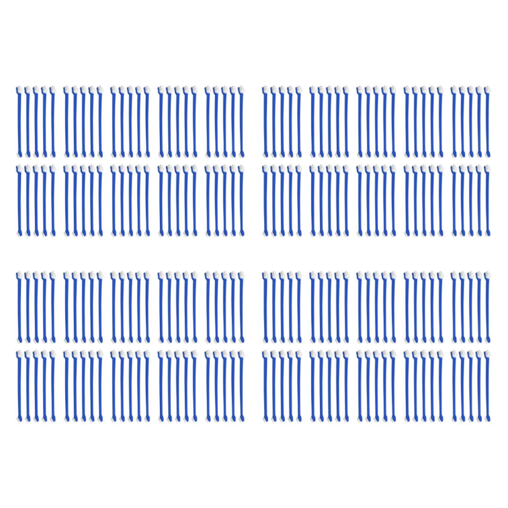 Ensemble de Brosse à Dents pour Animaux Compagnie, 200 Pièces, Ensemble de Brosses à Dents Dentaires Pratiques à Double TêTe pour Chien en Toute SéCurité, Soins Dentaires pour Chat