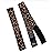 Atimiaza 2 Pcs Hairband for Wig, Leopard Lace Melting Band, Edge Wrap to Lay Edges (Pack of 2)