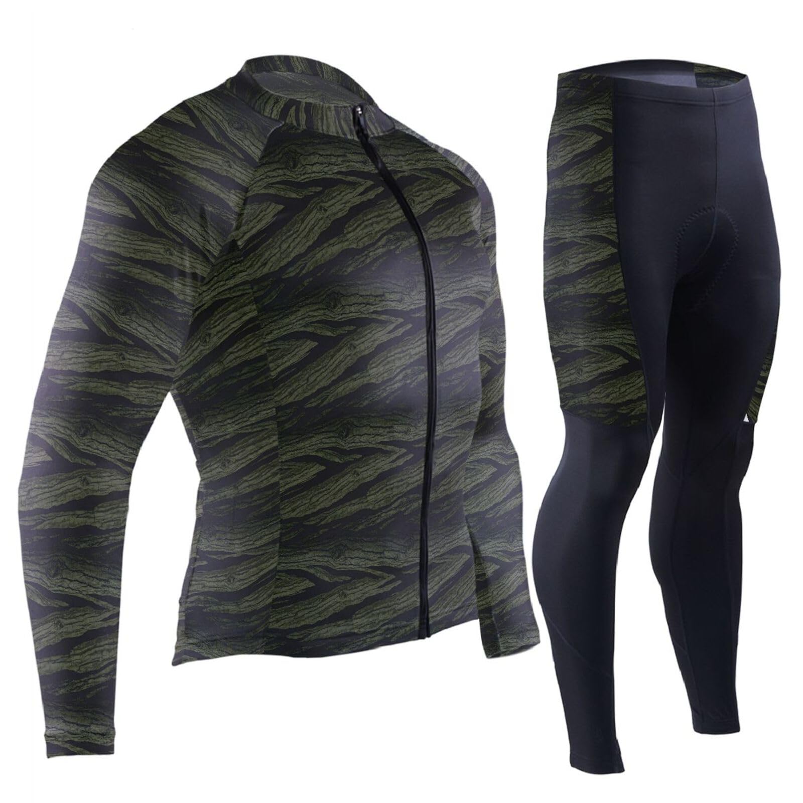 Radtrikot mit Taschen, atmungsaktiv, Ärmel, 3D-gepolstert