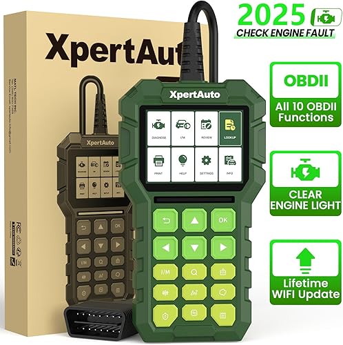 Miniatura 6 de XpertAuto C303 OBD2 Escáner de datos en vivo Mecánico Profesional Universal OBDII Herramienta de lector de códigos de diagnóstico para limpiar