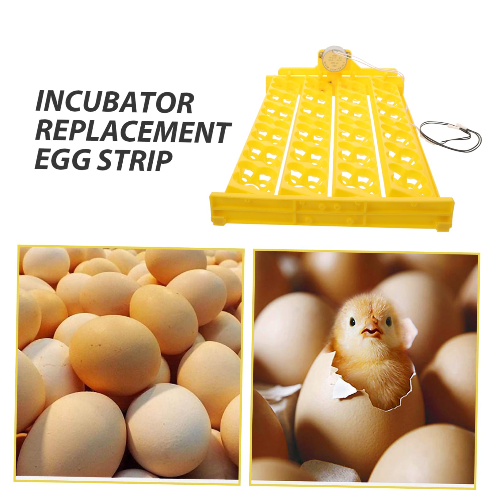 Incubatrice per Uova di Pollame Vassoio Automatico di Rotazione Parte per Incubatrice Adatto per Uova di Gallina Anatra Oca e Volatile