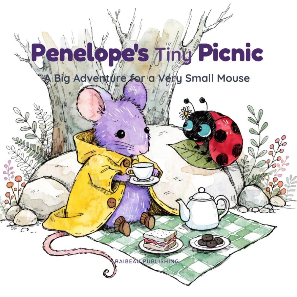 Penelope's Tiny Picnic: A Big Adventure for a Very Small Mouse (The Cozy Meadow Tales)