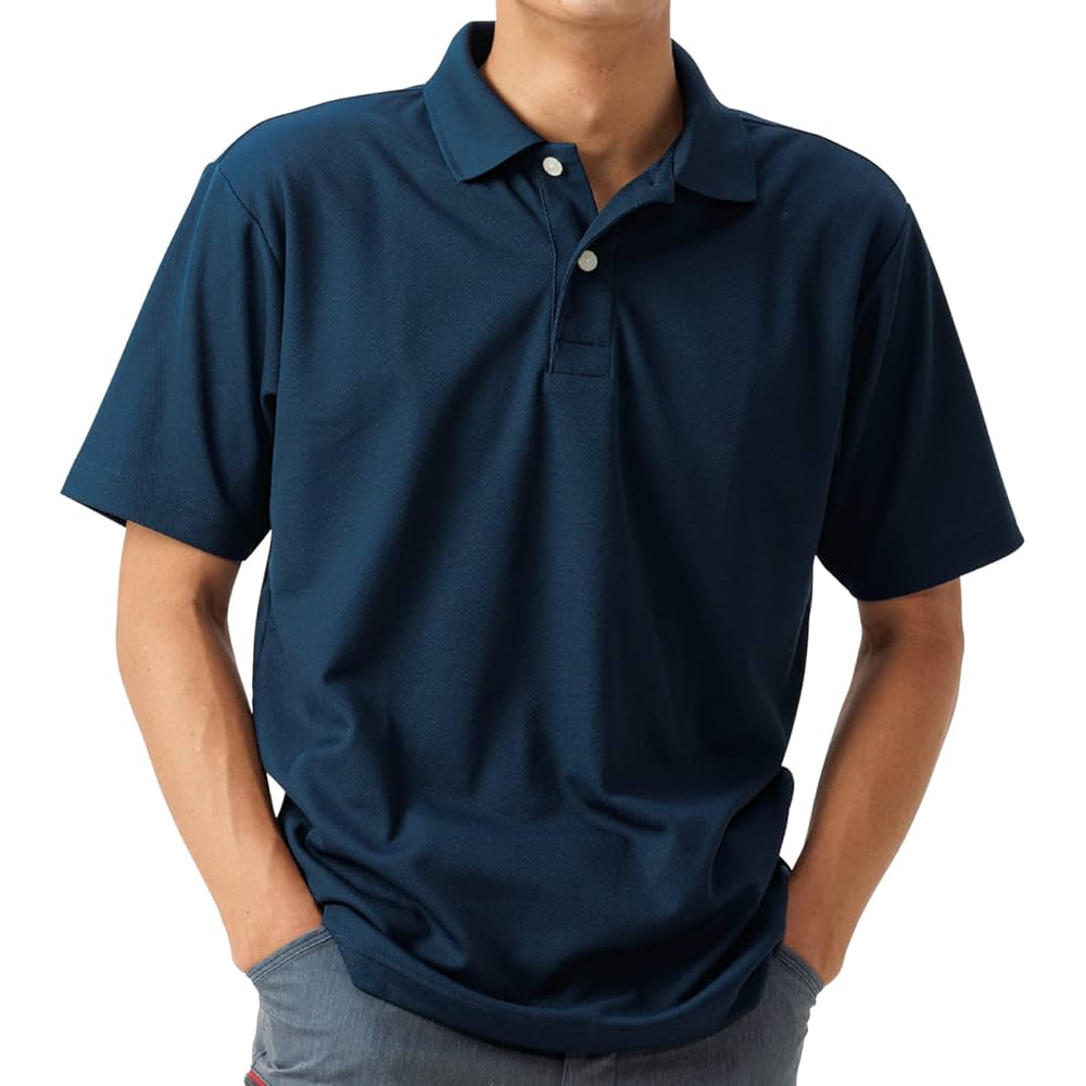 Amazon.co.jp: [小倉屋] DRY半袖ポロシャツ 9010-06-SS サックス