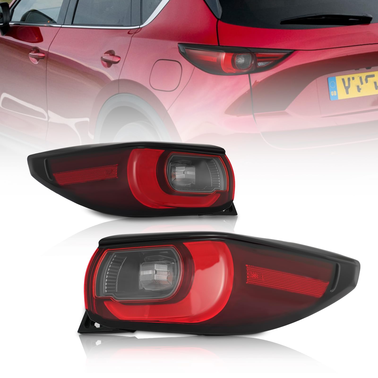 もか様、画像確認用 MA2 / CX-5 / KE2AW / SH / 4WD / 4個セット / 右左 / テールランプ