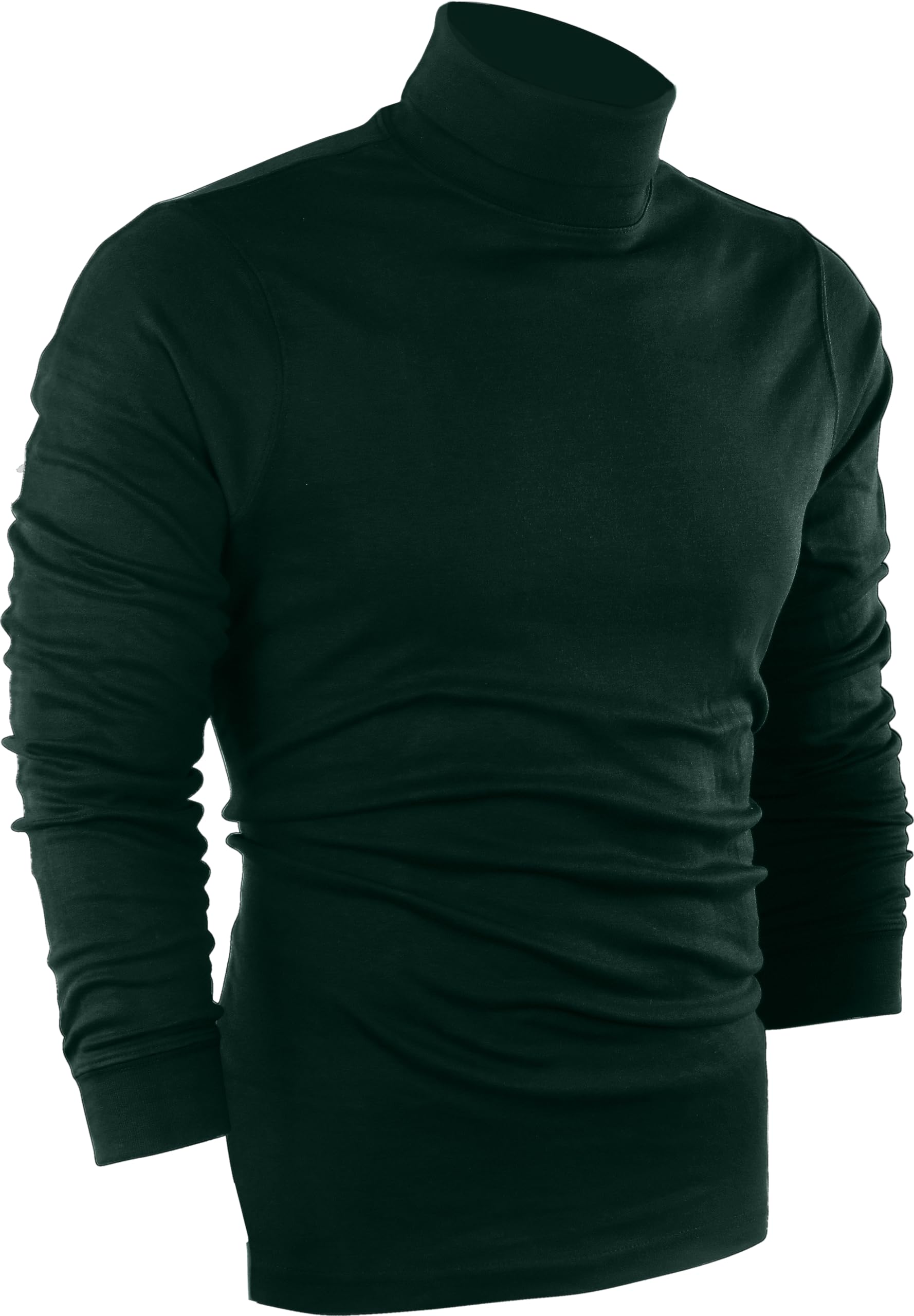Utopia Wear Turtleneck Men Slim Fit UPF 50+ Lightweight Pullover Sweater Long Sleeves Top