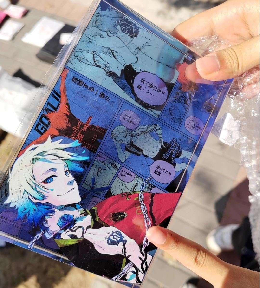 Amazon.co.jp: ブルーロック アクリルブロック 漫画風