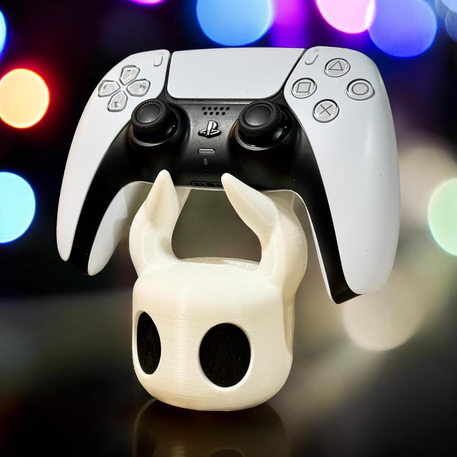 Controller Stand for All Controllers, Stylish 3D Printed Gamer Gift, Unique Gaming Decor, Minimalist White Color - Image 4
