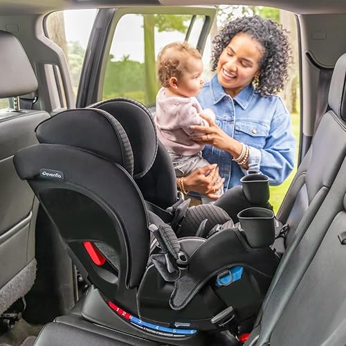 Miniatura 7 de Evenflo All4Stages - Asiento convertible delgado 4 en 1 para automóvil (gris balduino)