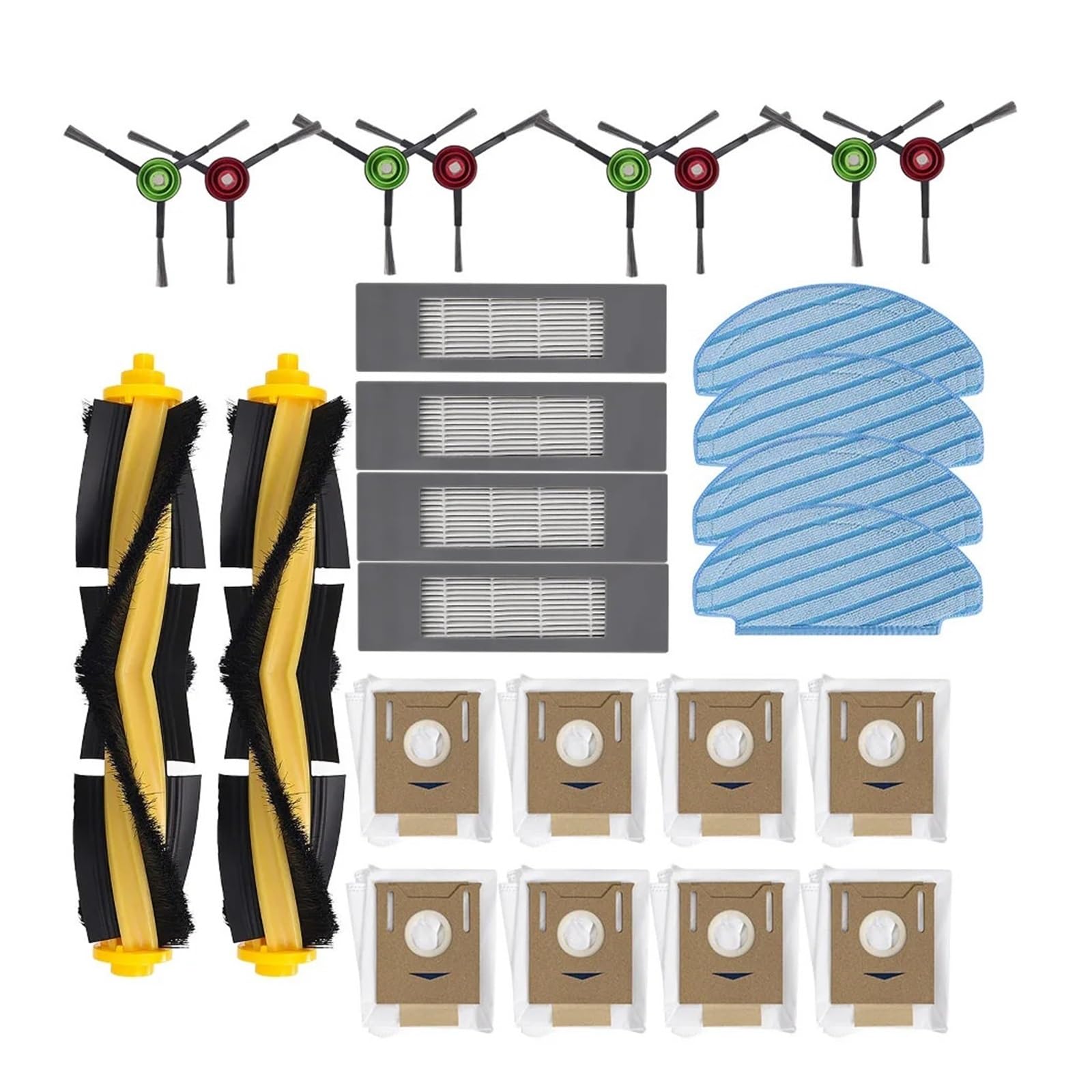 TCHWLGXS Compatible For Ecovacs, T8/T9/N8/N10 Kit