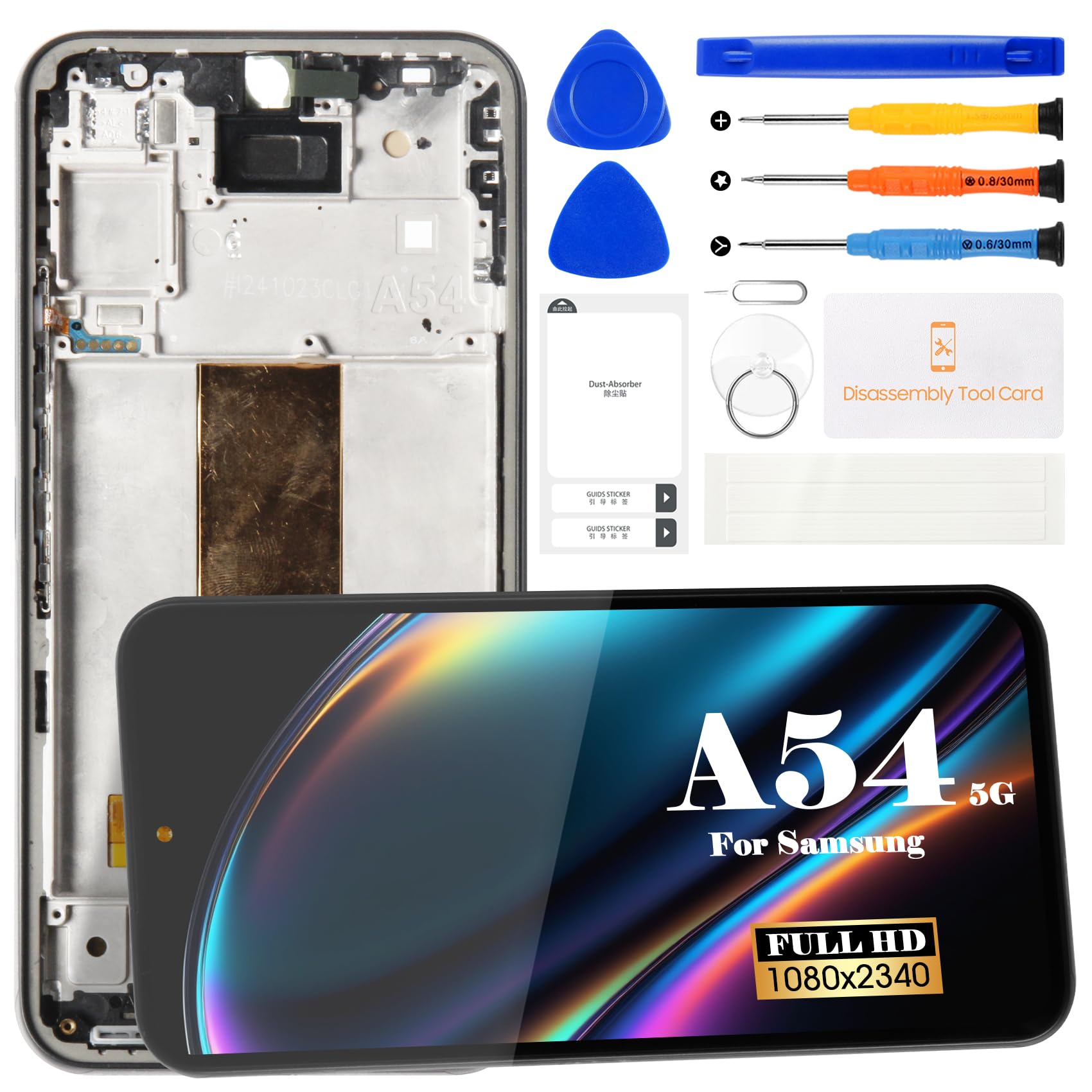 Amazon.com: OLED for Samsung A54 Screen Replacement for Samsung