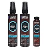 ARGAN Repairing Shine Hair Oil for All Hair Types, Vegan, Color Safe, Gluten-free, Sulfate-free, Paraben-free - Pack of 3