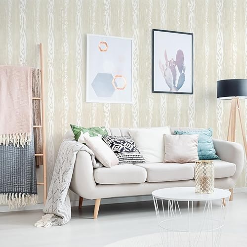 Miniatura 17 de Yun-aeon Natural Wood-Dark Grey Wood Contact Paper Peel and Stick Wallpaper 17.3"x 80"Self Adhesive Removable Vintage Faux Wood Wall Paper Plank