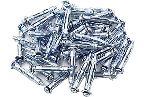 Premium 50Pcs Molly Wall Anchors Set for Effortless Wall Installations