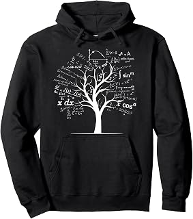 Funny AP Calculus Algebra Tree Math Teacher Nerd Geek Gifts Pullover Hoodie