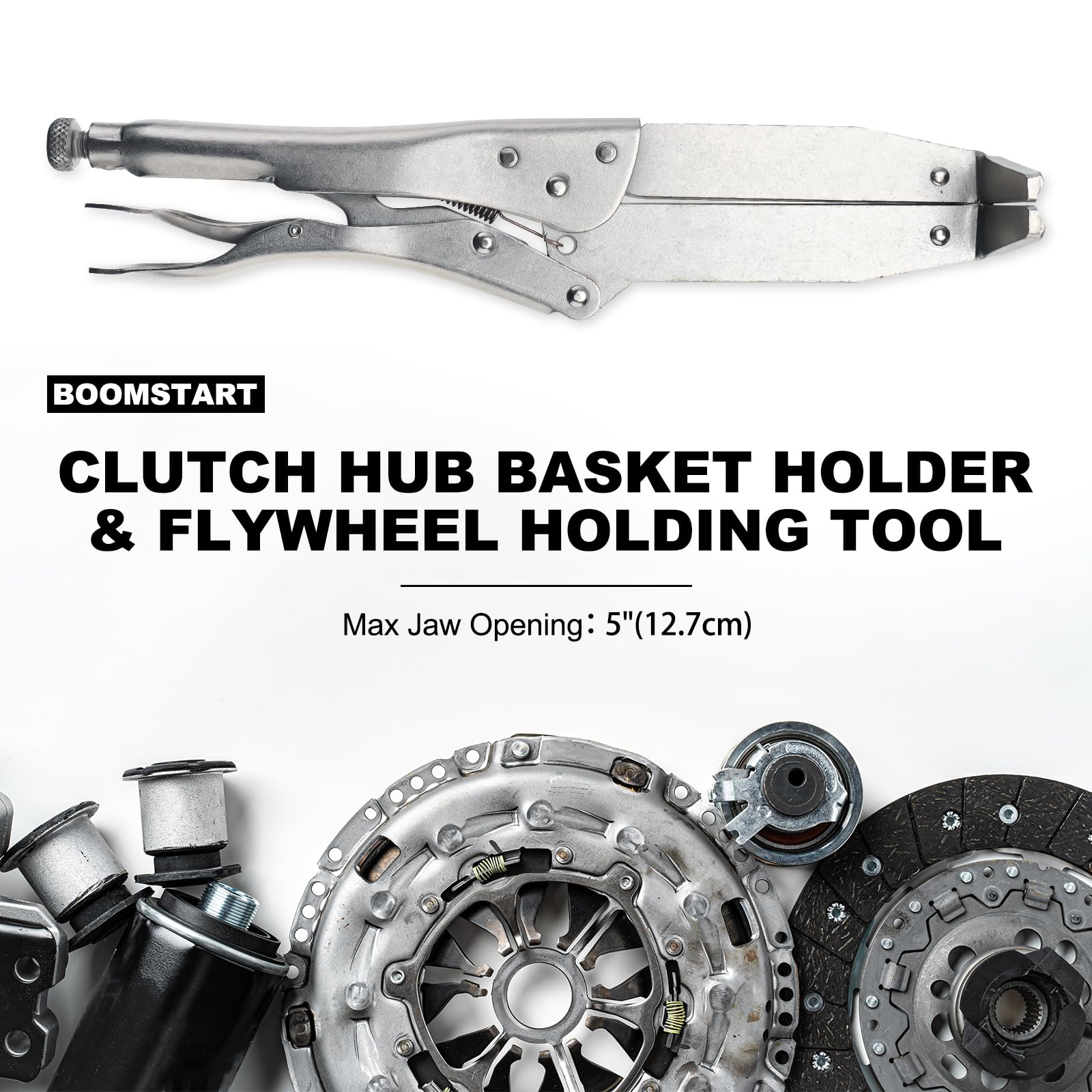 BOOMSTART Motorrad Kupplung Haltewerkzeug Schwungradhalter Korb Getriebehalter für Atv Utv Quad Dirt Bike