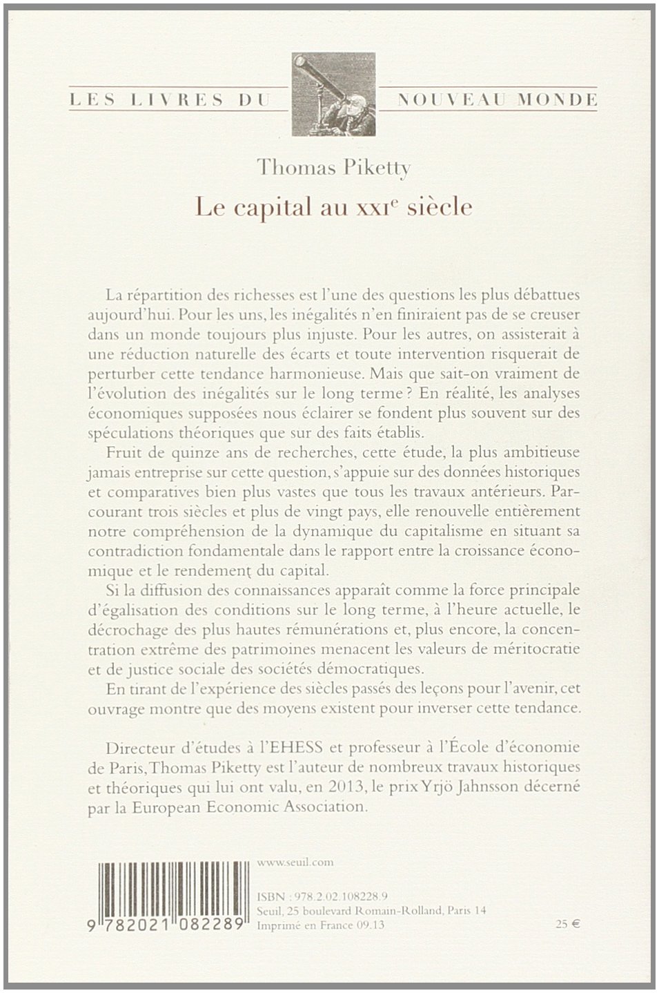 Le capital au XXIe siècle