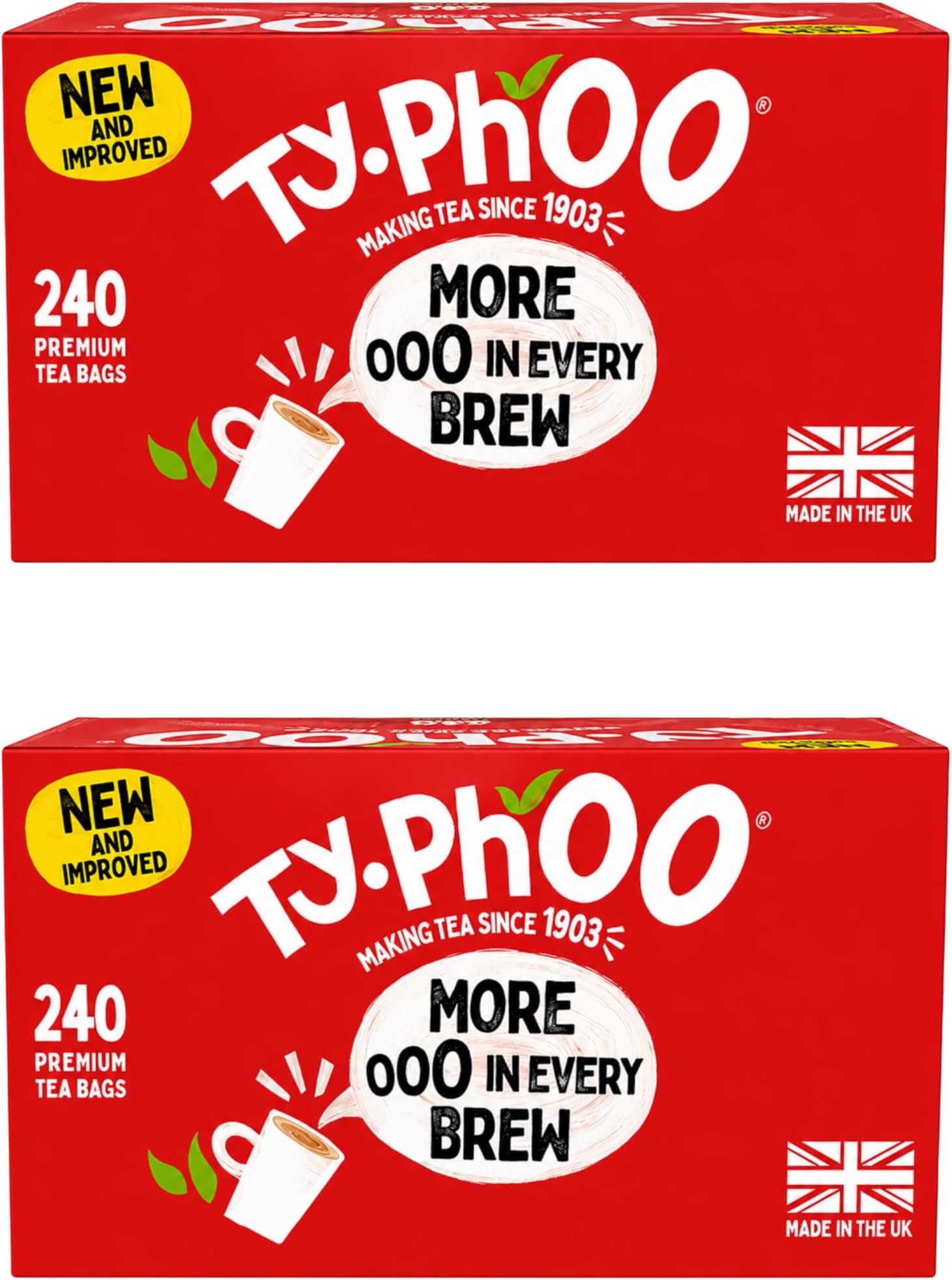 Typhoo (240 Tea Bags) - PACK OF 2
