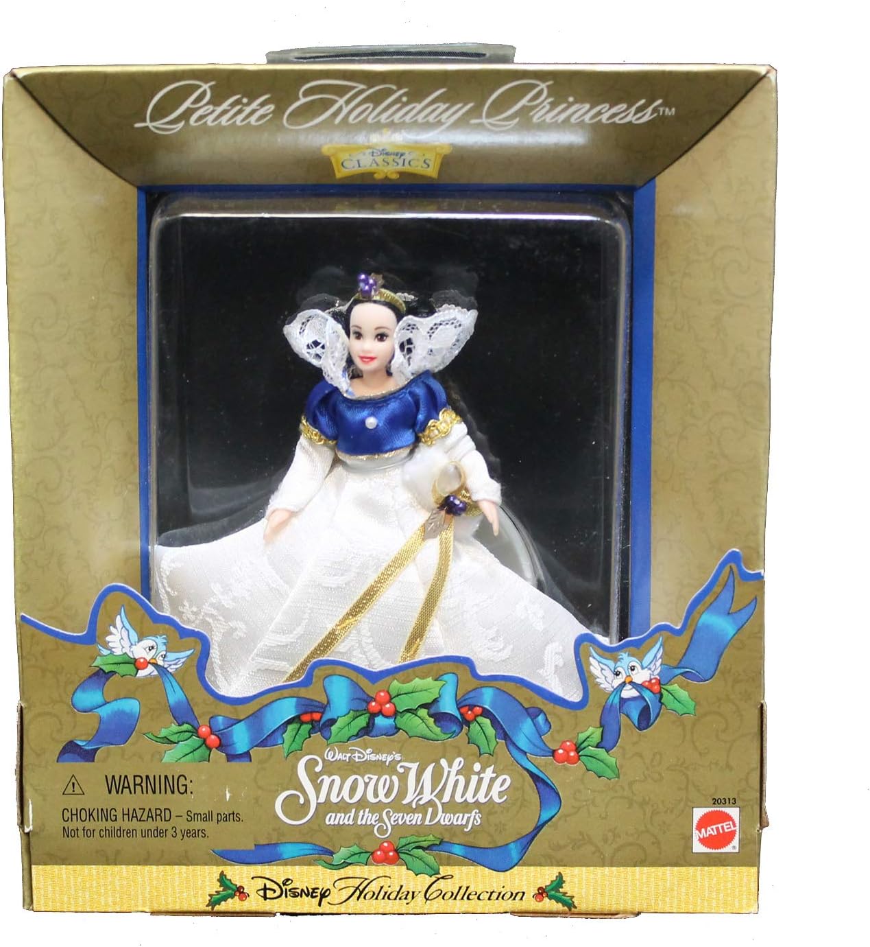 Petite Holiday Princess Snow White by mattel