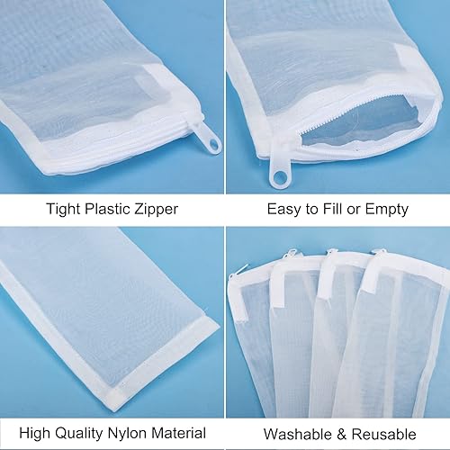 Vista 55 de Segarty Bolas biológicas para acuario, filtro de estanque Koi de 1 pulgada, bola bio con esponja para filtro de acuario, filtro de recipiente de 12