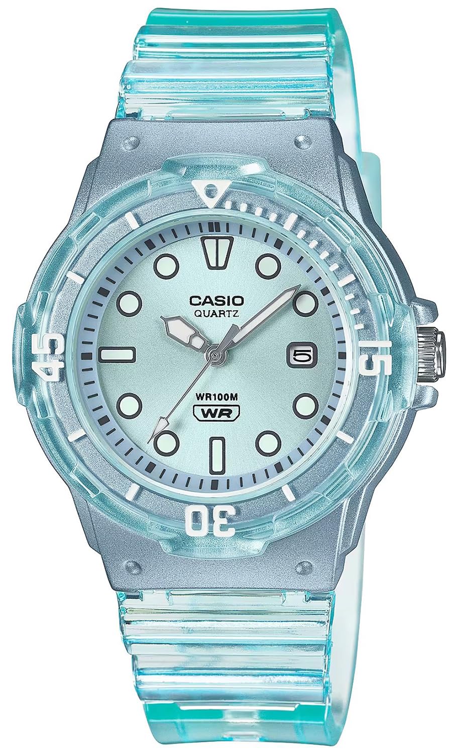 Casio Reloj Analógico para Mujer'S de Cuarzo con Correa en Plástico LRW-200HS-2EVEF